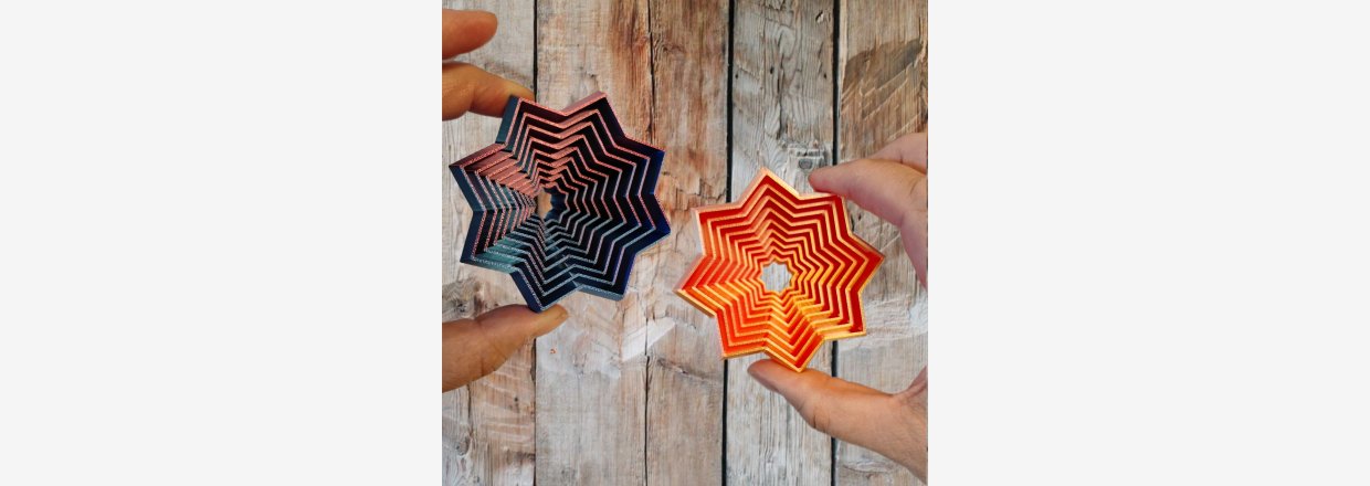 NYT produkt i 3D afdelingen: Fidget STJERNE