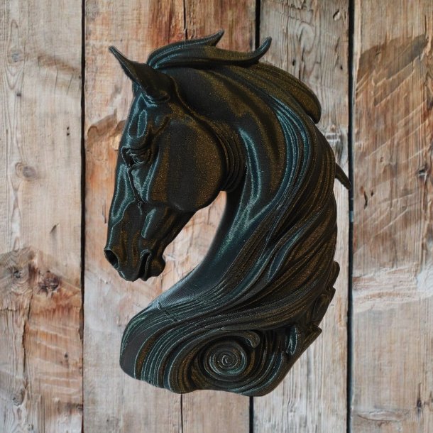 Hestehoved 3D-printet - Pynt og Bordd�kning