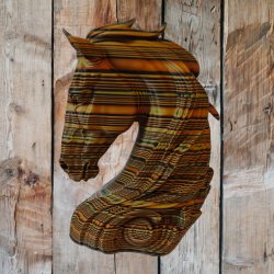 Hestehoved 3D-printet - Pynt og Bordd�kning