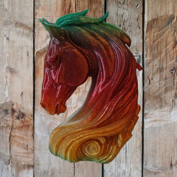 Hestehoved 3D-printet - Pynt og Bordd�kning
