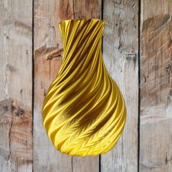 Spiral 3D-printet Vase - Smuk til p�skens buketter
