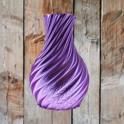 Spiral 3D-printet Vase - Smuk til p�skens buketter