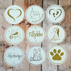 Smuk Celebration i bl� nuancer