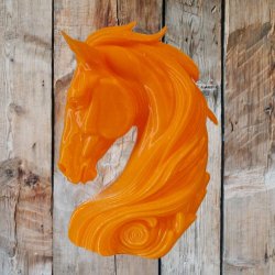 Hestehoved 3D-printet - Pynt og Bordd�kning