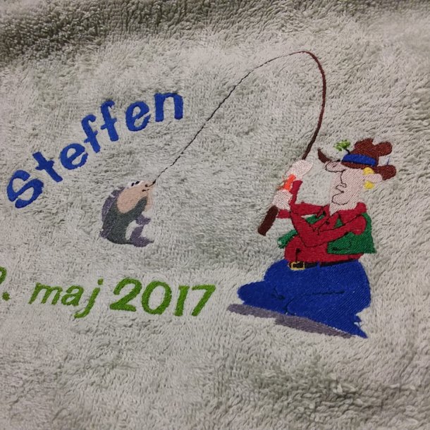 H�ndkl�de med Broderi - Navn og/eller Motiv