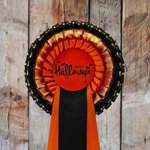 Halloween Rosetter (f�rdigt-design) Sendes idag!