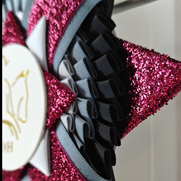 SCHOCKING PINK Glitter B�nd pr. m.