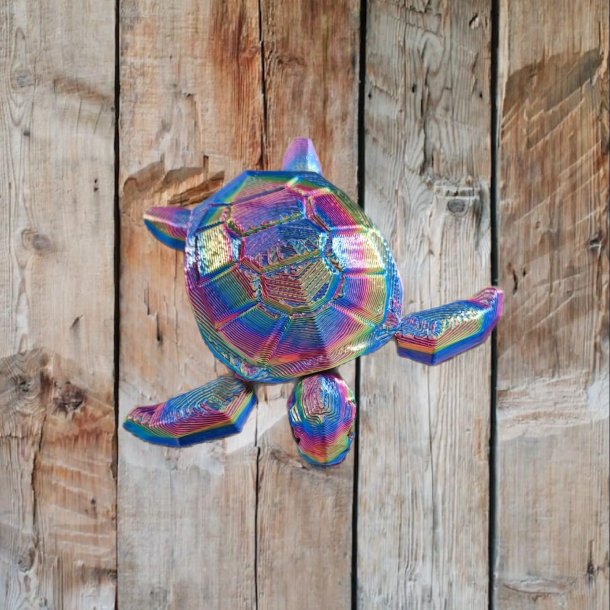 Skildpadde 3D - Bev�gelig