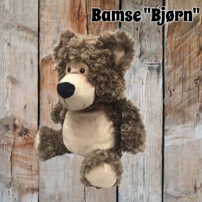 Bjrn med plys pels 