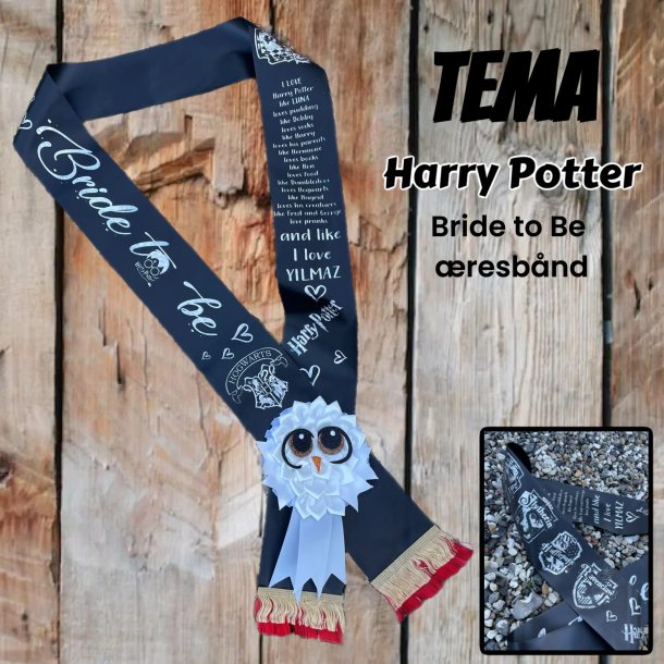 Tema Bride to be resbnd "Harry Potter"