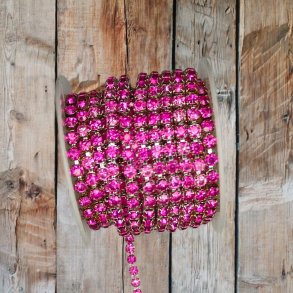 Pink Rhinstenskde 4mm