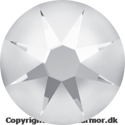 CRYSTAL PARTLY FROSTED (Swarovski Xirius Rose 2088)