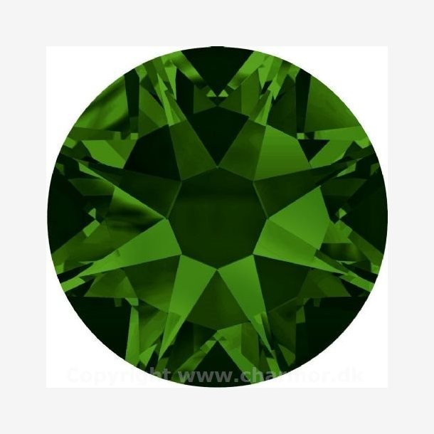 DARK MOSS GREEN (Swarovski Xirius Rose 2088)