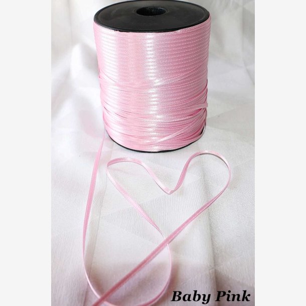 Baby Pink (3 mm) satinbnd 