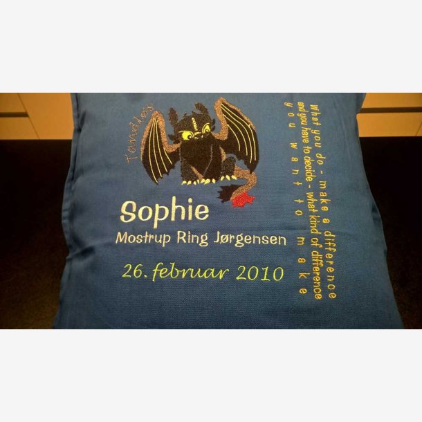 DESIGN din egen pude